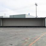 40stopový kontejner s třemi dveřmi