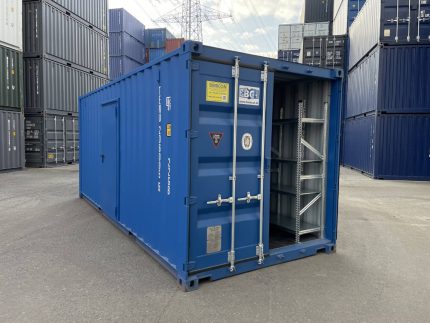20' skladovací kontejner s bočními dveřmi